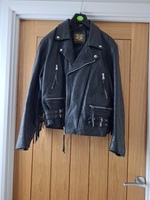 Men black leather for sale Men black leather for sale  DIDCOT