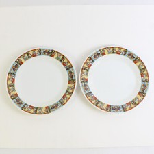 Lote de 2 pratos decorativos de jantar Gondar Angels of Ethiopia 10,5" , usado comprar usado  Enviando para Brazil