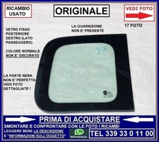 Vetro finestrino fisso usato  Carrara