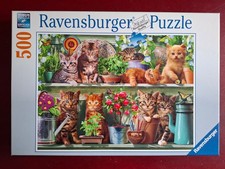 Puzzle katzen regal gebraucht kaufen  Landau