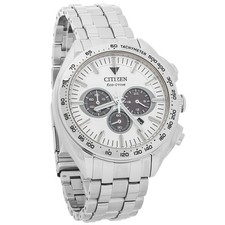 Citizen Eco-Drive Carson relógio cronógrafo aço inoxidável CA4540-54A comprar usado  Enviando para Brazil
