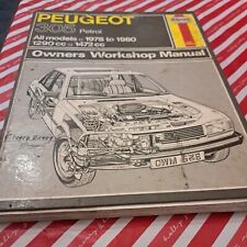 Haynes workshop manual for sale  WATERLOOVILLE