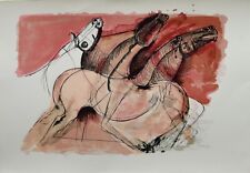 Bruno cassinari litografia usato  Milano