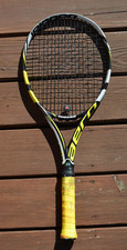 RAQUETE DE TÊNIS BABOLAT AEROPRO TEAM, 100 pol. quadrado, 9,9 oz, aderência 4 3/8" comprar usado  Enviando para Brazil