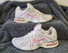 Tênis de corrida Nike feminino Air Max Torch branco rosa prata 316755-103 tamanho EUA 6 comprar usado  Enviando para Brazil