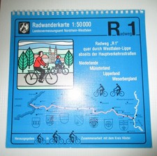 Radwanderkarte 50000 radfernwa gebraucht kaufen  Salzkotten