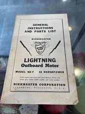Mercury lighting outboard for sale  Prairie Grove