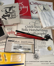 Large calligraphy supply d'occasion  Expédié en Belgium