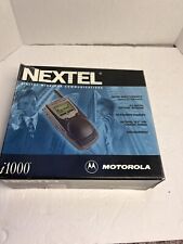 Celular preto antigo Motorola i1000 Plus Nextel LEIA comprar usado  Enviando para Brazil