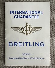 Garantia internacional Breitling 18950 Chronomat. 1990. Bom estado, usado comprar usado  Enviando para Brazil