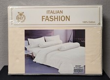 Conjunto de capa de edredom queen size moda italiana 6 peças design #D6133-6 creme comprar usado  Enviando para Brazil