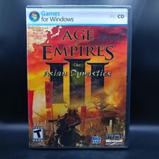 CD chave Age of Empires III: The Asian Dynasties (PC, 2007) não verificada 3 comprar usado  Enviando para Brazil
