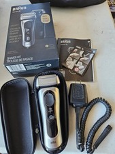 Navalha elétrica Braun Series 8 para homens com 4+1 elementos de barbear kit de barbear leitura comprar usado  Enviando para Brazil