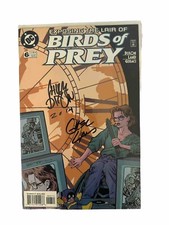 DC Comics Birds Of Prey #6 Oracle Canário Negro assinado por Dixon Land quase perfeito Batman comprar usado  Enviando para Brazil