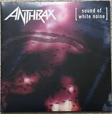 Anthrax - Sound of White Noise 2 LP White Colored Vinyl Record Excellent Rare! comprar usado  Enviando para Brazil