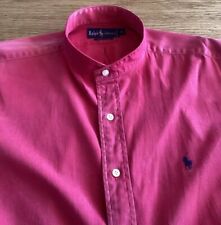 vintage collarless shirt for sale  HULL