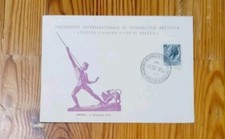 Cartolina arezzo internazional usato  Italia