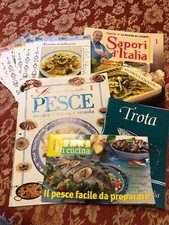 Ricettari specialmente pesce usato  Borgo Virgilio