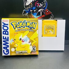 Pokemon Yellow Version Special Pikachu Edition GAMEBOY AUS carrinho e caixa personalizada comprar usado  Enviando para Brazil