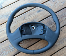Volante de couro NOVO para 98-03 Renault Master 2 II Opel Movano preto fabricante de equipamento original comprar usado  Enviando para Brazil