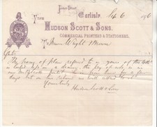 1876 hudson scott for sale  MELROSE