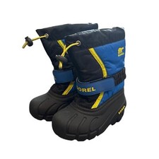 Usado, Bota Infantil Sorel Flurry Preta Super Azul Tamanho 9 comprar usado  Enviando para Brazil