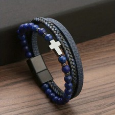Herrenarmband armband kreuz gebraucht kaufen  Neumünster