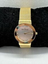 Relógio de pulso feminino Skagen Freja 358SGGD ouro aço inoxidável mostrador analógico JNA875 comprar usado  Enviando para Brazil