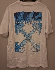 Shirt bianca off usato  Colle di Val d'Elsa