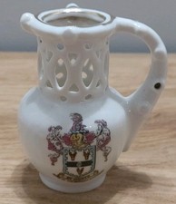 Puzzle jug crested for sale  BOLTON