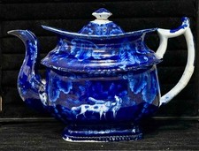 Staffordshire dark blue for sale  Clinton