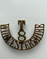 Worcestershire regiment brass for sale  HUDDERSFIELD