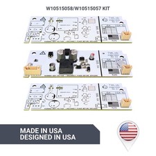 Kit de substituição de driver de luz LED para geladeira W10515058 e W10515057 Advanced comprar usado  Enviando para Brazil