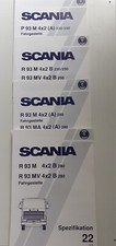 Scania: P 93 M-T 113 H - Technische Daten (32 Falt-Prospekte); 04/1990 comprar usado  Enviando para Brazil