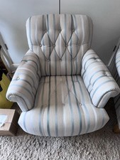 Armchair beige cream for sale  WALTHAM CROSS