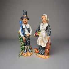 Pilgrim figurines thanksgiving for sale  Saginaw