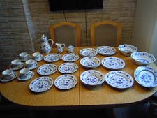 Zwiebelmuster kaffee speiseser gebraucht kaufen  Friedeburg