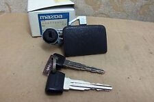 CONJUNTO DE TRAVA DE CILINDRO CAIXA DE LUVAS NOVO EM FOLHA MAZDA CAPELLA 626 Mk5 MX6 Mk2 1991-95, usado comprar usado  Enviando para Brazil