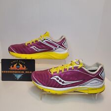 Sapato de corrida feminino Saucony Kinvara 3 Hydra Max ProGrid rosa amarelo tamanho 9. comprar usado  Enviando para Brazil