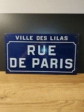 Rare ancienne plaque d'occasion  Saint-Saëns