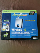 Linksys wag54gs adsl for sale  DEWSBURY