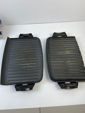 Usado, Conjunto de placas antiaderentes George Foreman Grill TSK-2642 #1 inferior e superior fabricante de equipamento original comprar usado Usado, Conjunto de placas antiaderentes George Foreman Grill TSK-2642 #1 inferior e superior fabricante de equipamento original comprar usado  Enviando para Brazil