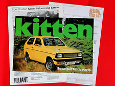 1975 reliant kitten for sale  BANGOR
