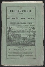 Cultivateur journal progrès d'occasion  Nérac