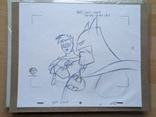 Batman The animated Series Original production drawing Zeichnung Cel Robin comprar usado  Enviando para Brazil