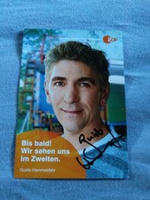 Biglietto autografo guido usato  Spedire a Italy