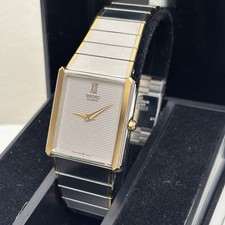 Taco novo NOS Neo Vintage Seiko 9020-5360 quartzo fino dois tons aço inoxidável comprar usado  Enviando para Brazil
