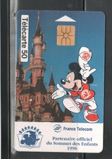 Télécarte disneyland sommet d'occasion  Dieue-sur-Meuse