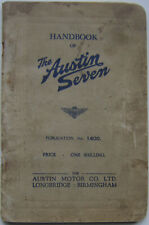 Austin seven original for sale  BATLEY