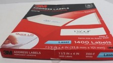 Address labels 3100f for sale  Madison